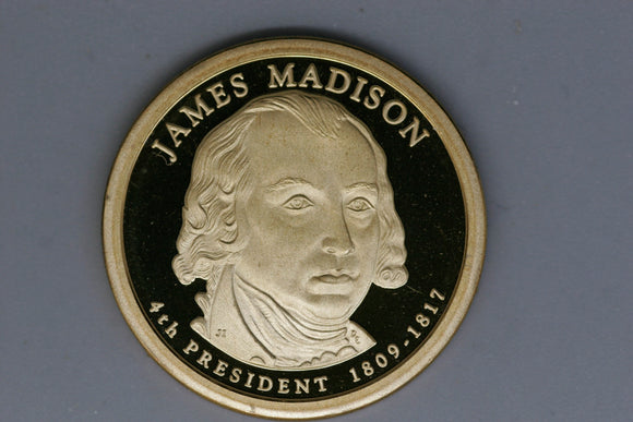 2007 - S - Dollar Coin - USA - Madison - Proof