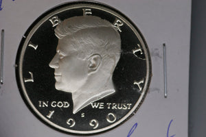 1990 - S - Half Dollar Coin - USA - Kennedy - Proof