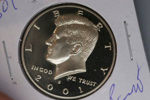 2001 - S - Half Dollar Coin - USA - Kennedy - Proof