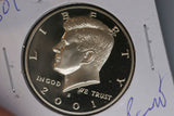 2001 - S - Half Dollar Coin - USA - Kennedy - Proof