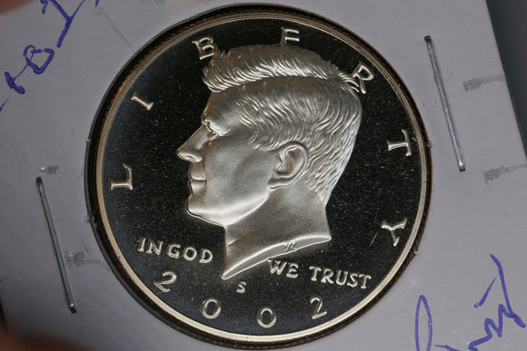 2002 - S - Half Dollar Coin - USA - Kennedy - Proof