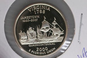 2001 - S  - USA State Quarter - Virginia - Proof