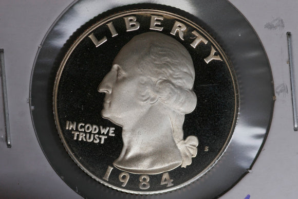 1984 - S  - USA - Washington Quarter - Proof