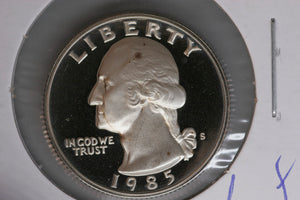 1985 - S  - USA - Washington Quarter - Proof