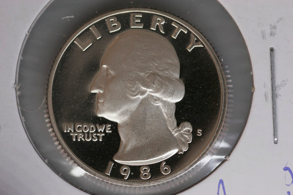 1986 - S  - USA - Washington Quarter - Proof