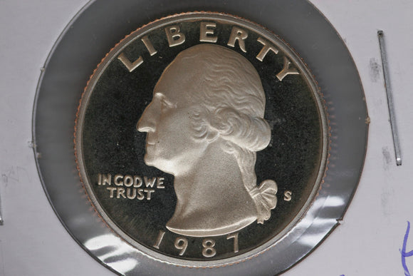 1987 - S  - USA - Washington Quarter - Proof