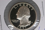 1991 - S  - USA - Washington Quarter - Proof