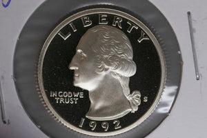 1992 - S  - USA - Washington Quarter - Proof