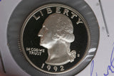 1992 - S  - USA - Washington Quarter - Proof