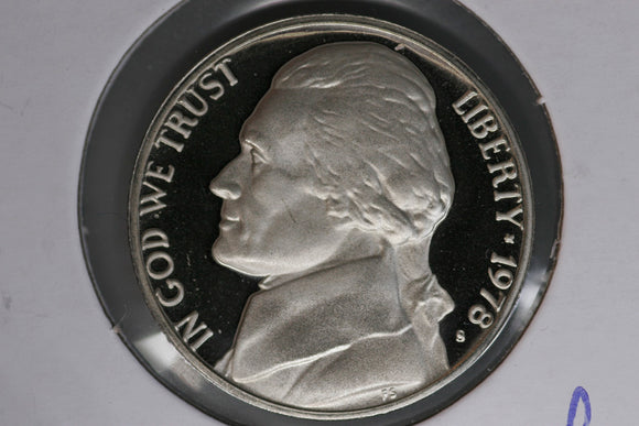 1978 - S  - USA 5 Cents - Jefferson Nickel - Proof