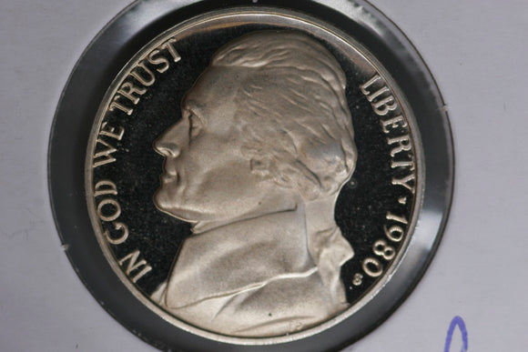 1980 - S  - USA 5 Cents - Jefferson Nickel - Proof