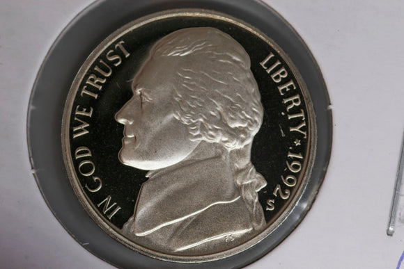 1992 - S  - USA 5 Cents - Jefferson Nickel - Proof