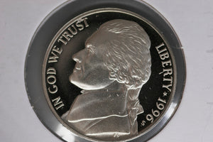 1996 - S  - USA 5 Cents - Jefferson Nickel - Proof