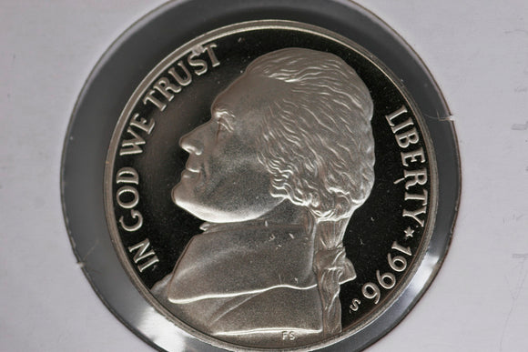 1996 - S  - USA 5 Cents - Jefferson Nickel - Proof