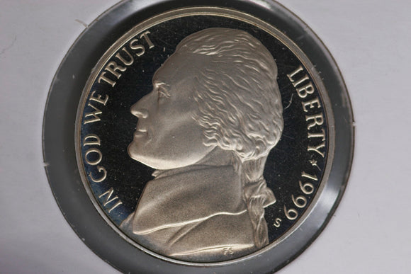 1999 - S  - USA 5 Cents - Jefferson Nickel - Proof