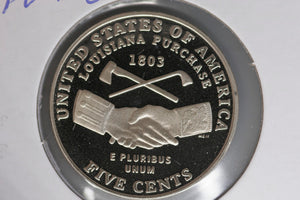 2004 - S  - USA 5 Cents - Louisiana Purchase Nickel - Proof