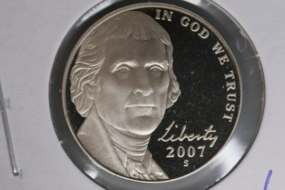 2007 - S  - USA 5 Cents - Jefferson Nickel - Proof