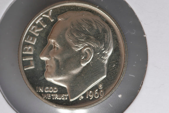 1969 - S  - USA 10 Cents - Roosevelt Dime - Proof