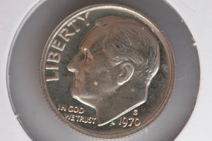 1970 - S  - USA 10 Cents - Roosevelt Dime - Proof