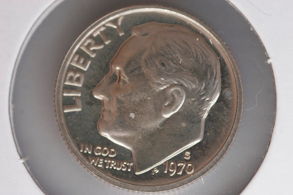 1970 - S  - USA 10 Cents - Roosevelt Dime - Proof