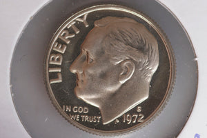 1972 - S  - USA 10 Cents - Roosevelt Dime - Proof