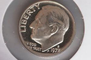 1972 - S  - USA 10 Cents - Roosevelt Dime - Proof