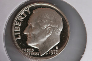 1978 - S  - USA 10 Cents - Roosevelt Dime - Proof