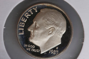 1983 - S  - USA 10 Cents - Roosevelt Dime - Proof