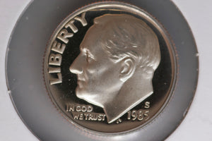 1985 - S  - USA 10 Cents - Roosevelt Dime - Proof