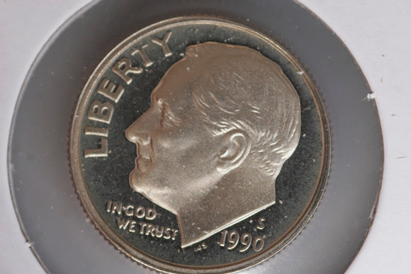 1990 - S  - USA 10 Cents - Roosevelt Dime - Proof