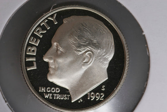 1992 - S  - USA 10 Cents - Roosevelt Dime - Proof