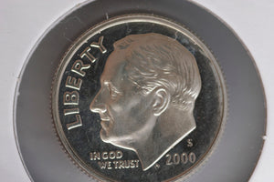 2000 - S  - USA 10 Cents - Roosevelt Dime - Proof