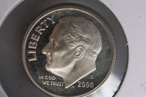 2000 - S  - USA 10 Cents - Roosevelt Dime - Proof