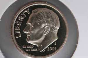 2001 - S  - USA 10 Cents - Roosevelt Dime - Proof