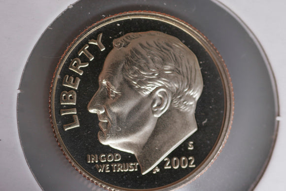 2002 - S  - USA 10 Cents - Roosevelt Dime - Proof