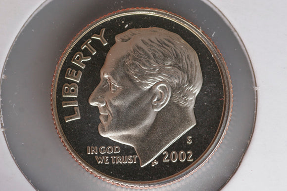 2002 - S  - USA 10 Cents - Roosevelt Dime - Proof