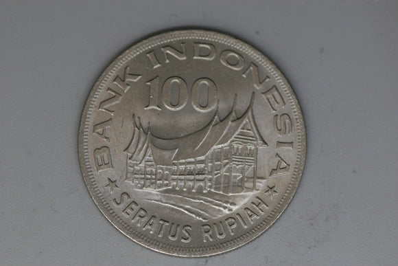 1978 - Indonesia - 100 Rupiah Coin - VF