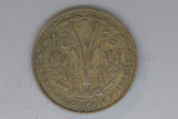 1955 - French West Africa - 10 Franc Coin - Republique Occidentale Francaise - F