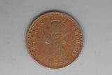 1901 - India - 1/12th Anna (Twelfth) Coin - F