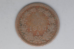 1858 - A - Austria - 1 Kreuzer Coin - Fair