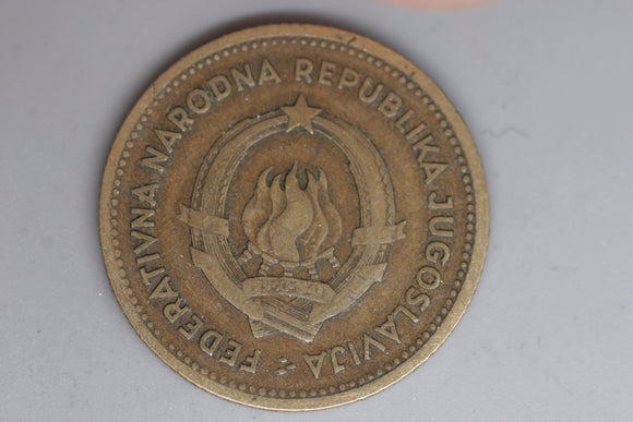 1955 - Yugoslavia - 10 Dinara Coin - VG