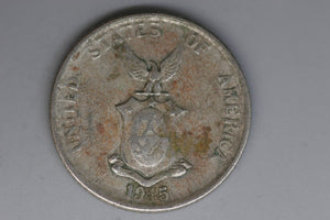 1945 - Philippines - 20 Centavo Coin - F