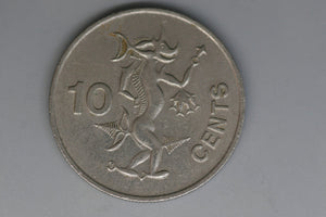 1977 - Solomon Islands - 10 Cent Coin - VF