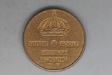 1963 - Sweden - 1 Ore Coin - EF