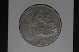 1988 - Australian 50 Cent Coin - Bicentennial - aUNC