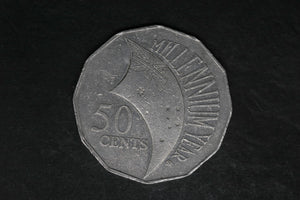 2000 - Australian 50 Cent Coin - Millennium - VF