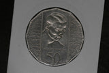 1995 - Australian 50 Cent Coin - Weary Dunlop - aUNC