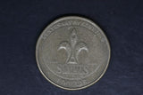 2008 - Australian 1 Dollar Coin - $1 - Scouts Centenary - aUNC