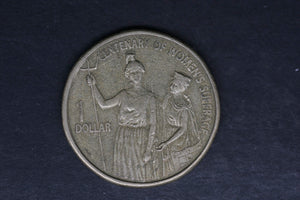 2003 - Australian 1 Dollar Coin - $1 - Women's Suffrage - EF