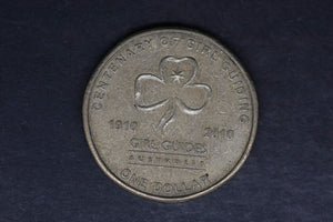 2010 - Australian 1 Dollar Coin - $1 - Girl Guides Centenary - VF